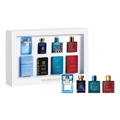 versace cologne mini|Versace mini cologne gift set.